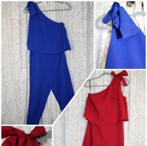 One Shoulder Jumpsuit